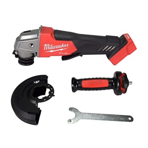 Milwaukee 2880-20 M18 FUEL Brushless Lithium-Ion 4-1/2 in. / 5 in. Cordless Small Angle Grinder with No-Lock Paddle Switch (Tool Only)